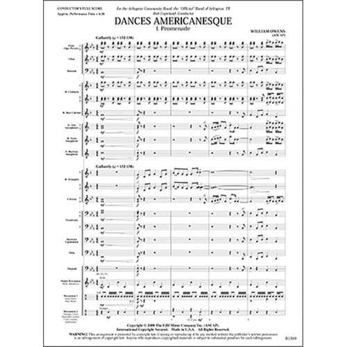 William Owens - Dances...