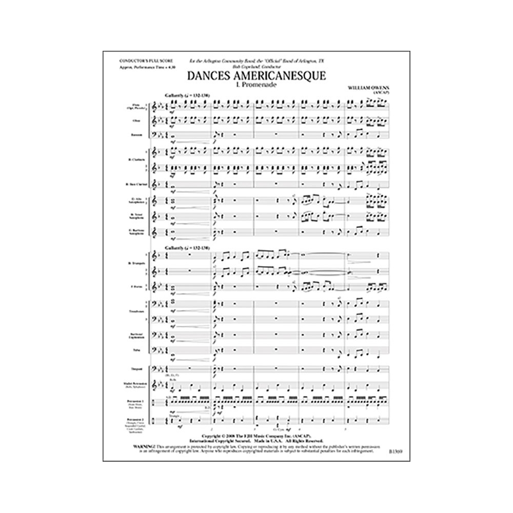 William Owens - Dances Americanesque