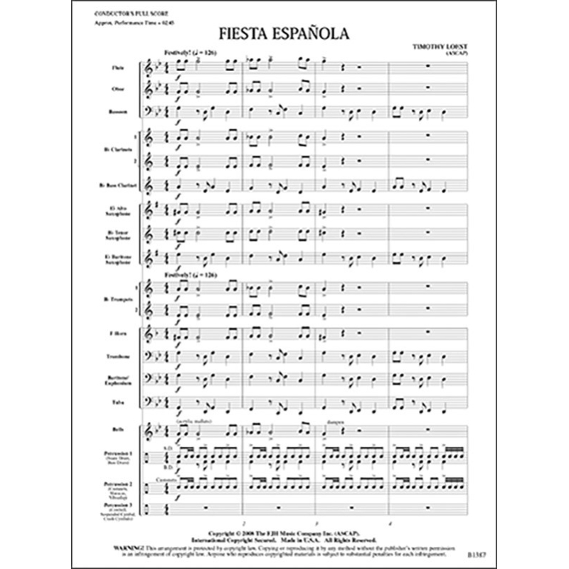 Timothy Loest - Fiesta Española