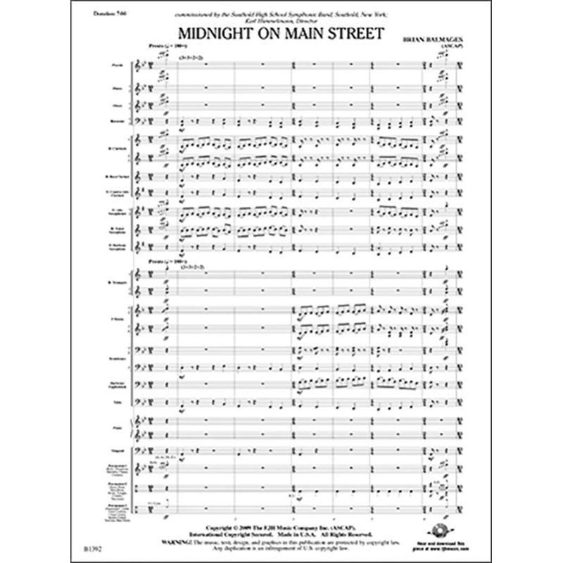 Brian Balmages - Midnight On Main Street