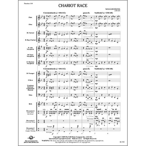 William Owens - Chariot Race