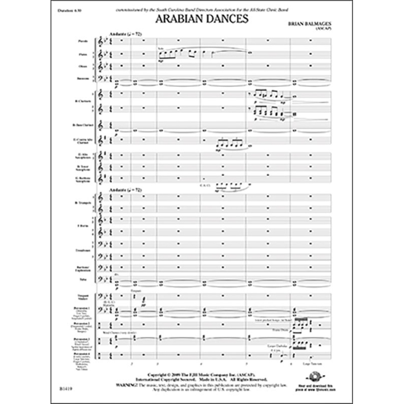 Brian Balmages - Arabian Dances