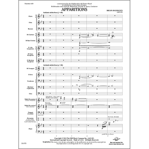 Brian Balmages - Apparitions