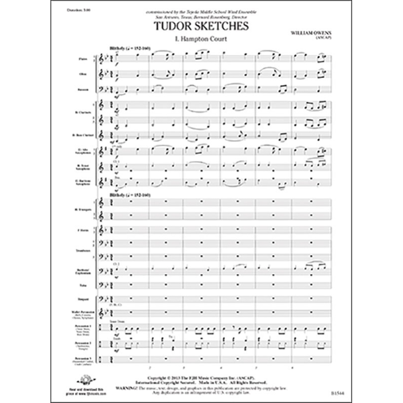 William Owens - Tudor Sketches
