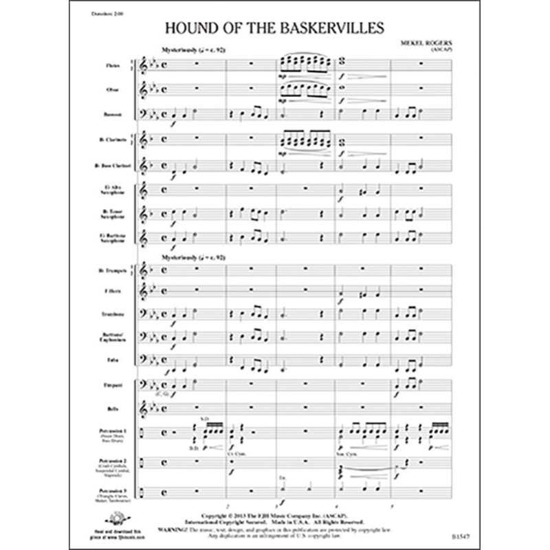 Mekel Rogers - Hound of the Baskervilles