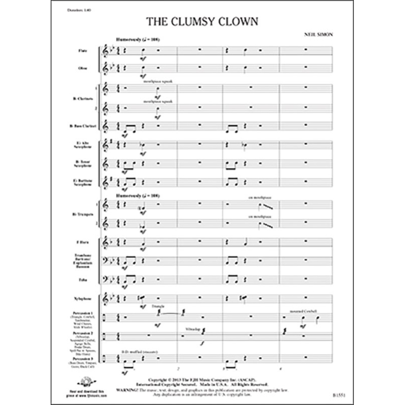 Neil Simon - The Clumsy Clown