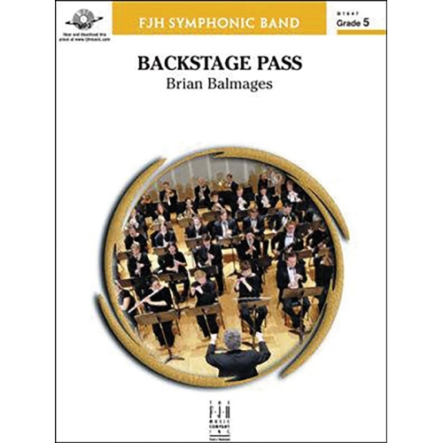 Brian Balmages - Backstage...