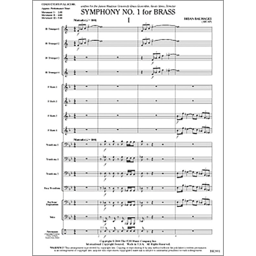 Brian Balmages - Symphony No. 1 for Brass