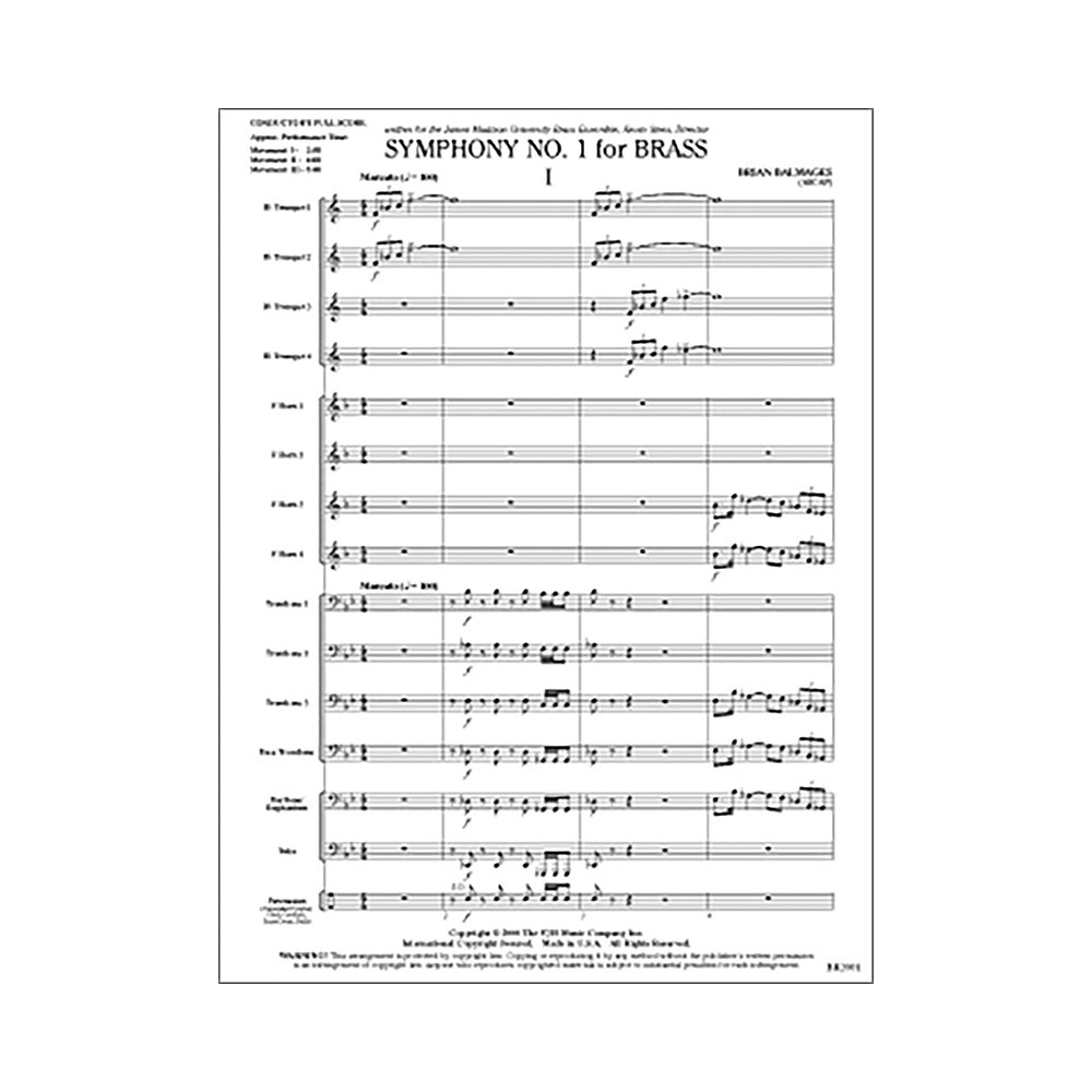 Brian Balmages - Symphony No. 1 for Brass