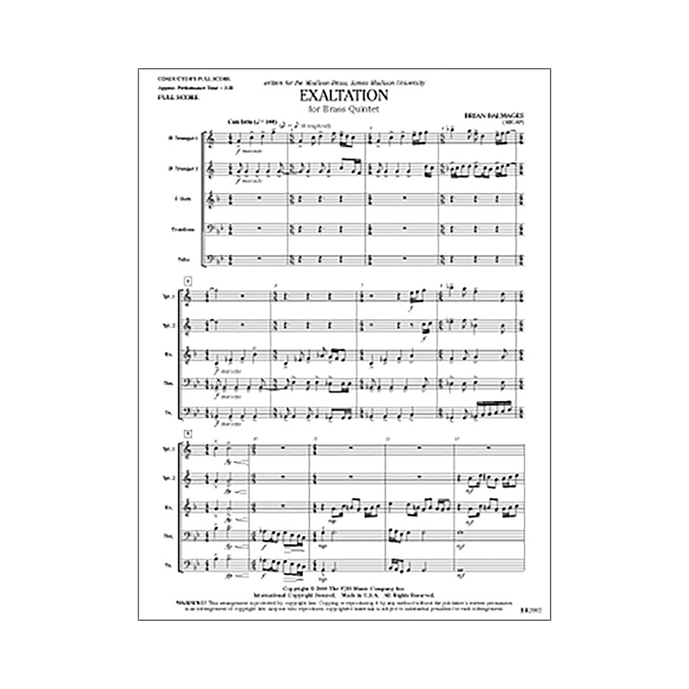 Brian Balmages - Exaltation