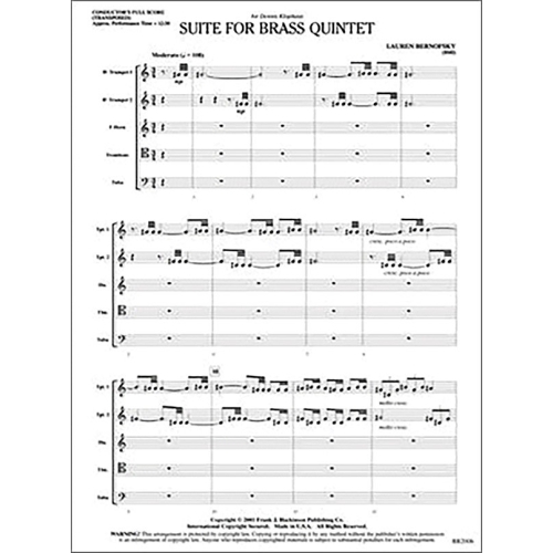 Lauren Bernofsky - Suite...