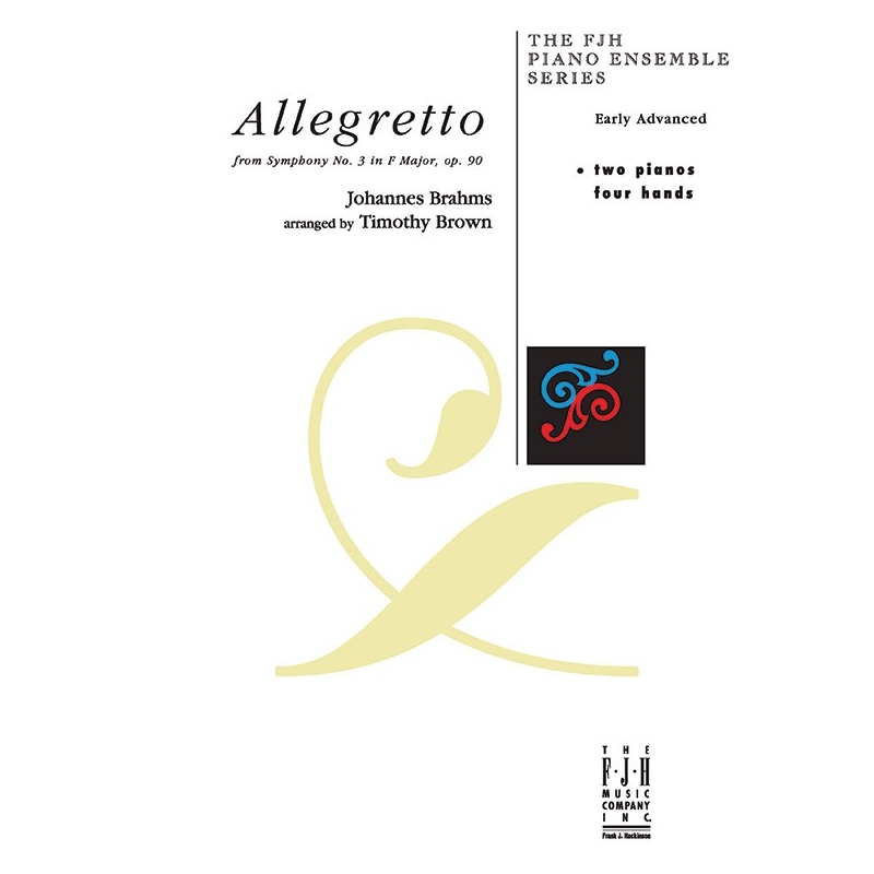 Johannes Brahms - Allegretto From Symphony No. 3 In F Major Op. 90
