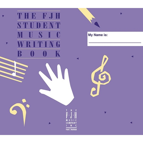 Student Music Writing Book