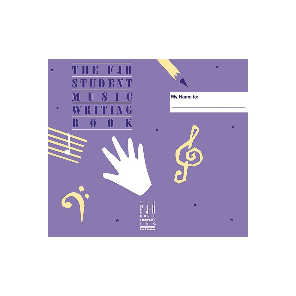 Student Music Writing Book