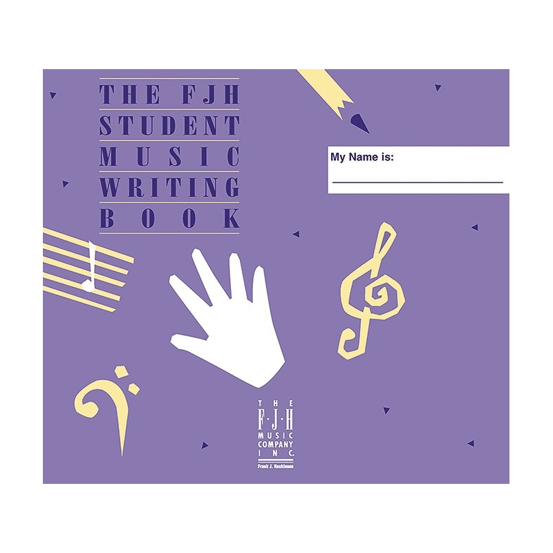 Student Music Writing Book