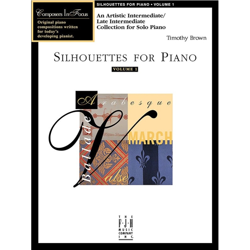 Timothy Brown - Silhouettes for Piano, Volume 1