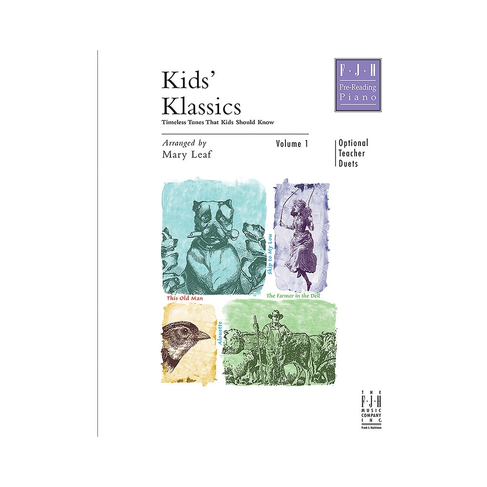 Mary Leaf - Kid Klassics, Volume 1 (Optional Teacher Duets)
