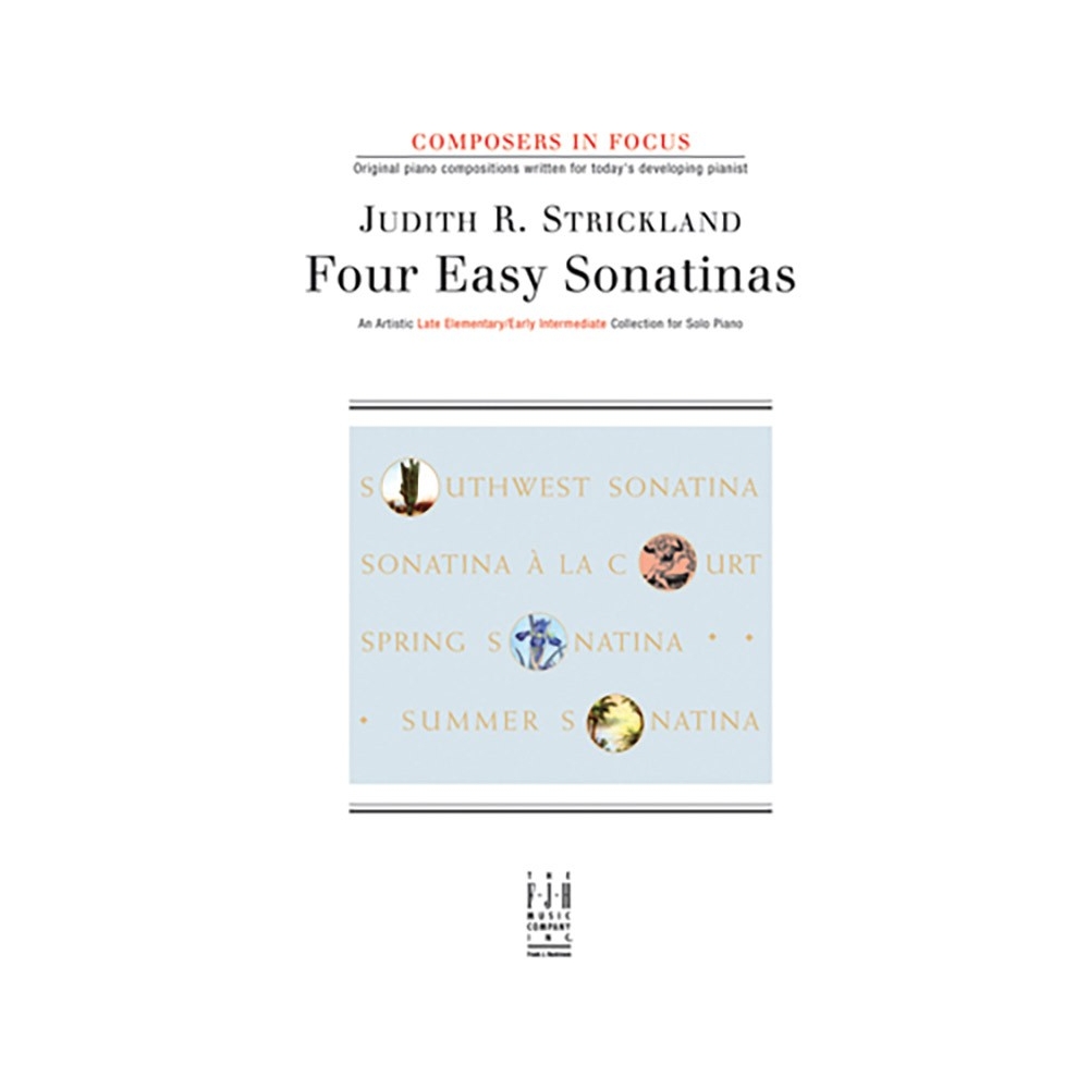 Judith R. Strickland - Four Easy Sonatinas