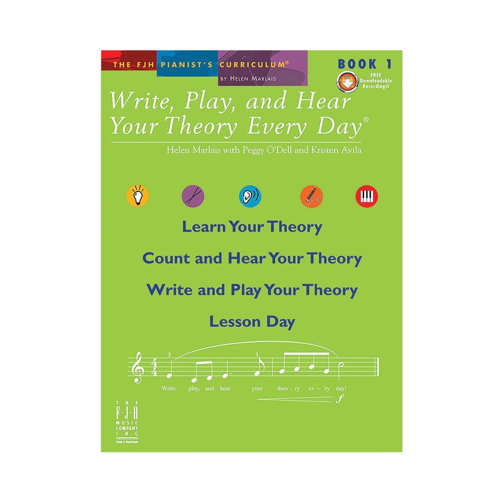 Write, Play And Hear Theory Every Day - Book 1