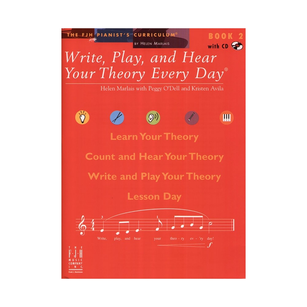 Write, Play And Hear Theory Every Day - Book 2