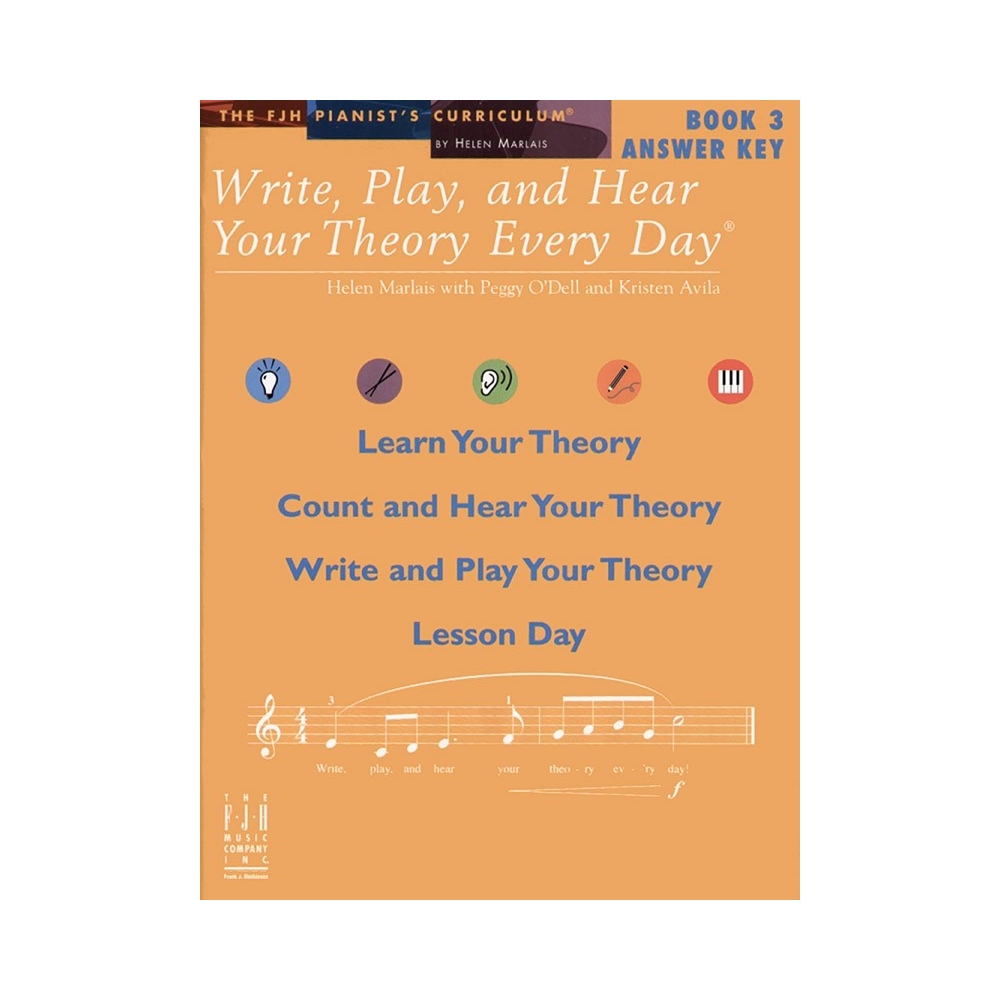Write, Play And Hear Theory Every Day - Book 3