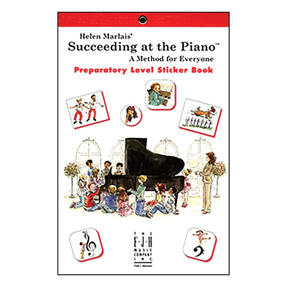 Succeeding At The Piano - Preparatory Sticker