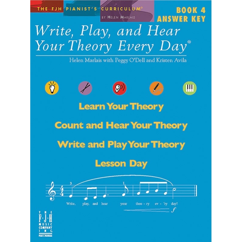 Write, Play And Hear Theory Every Day - Book 4