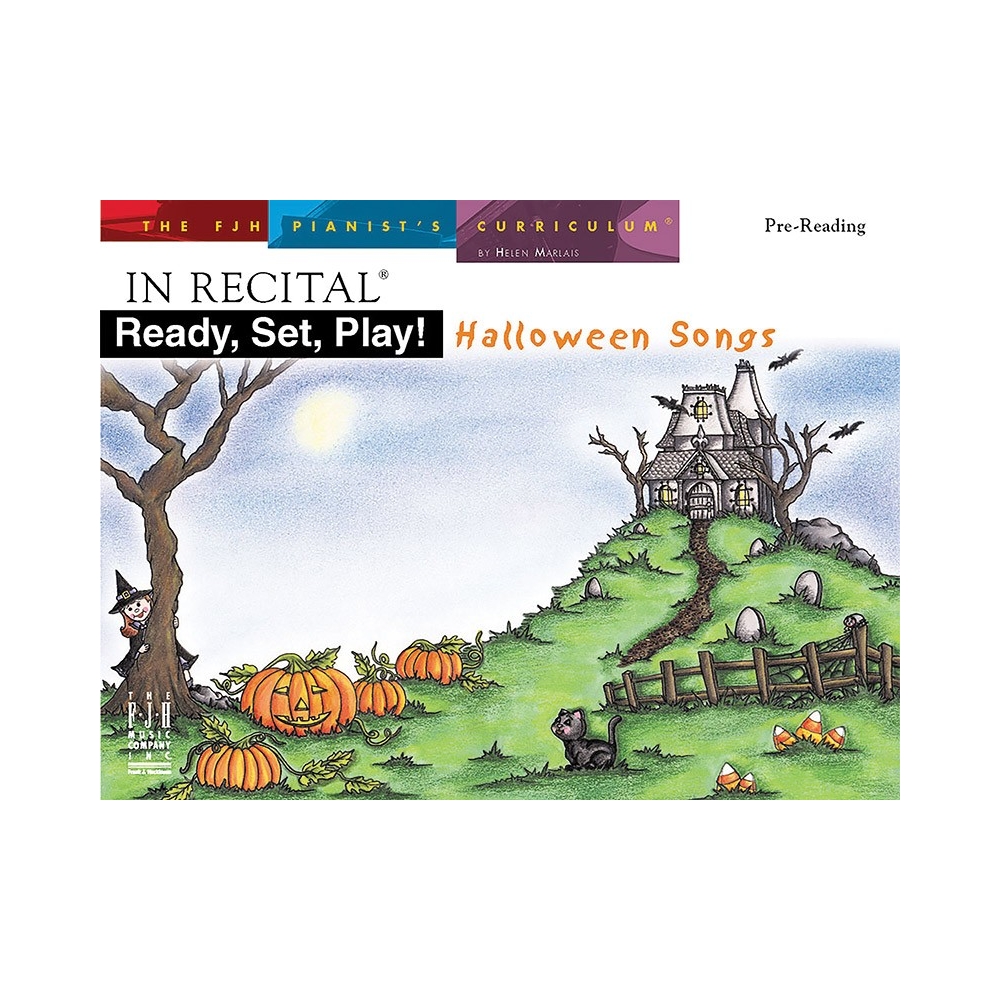 Helen Marlais - Ready Set Play Halloween Songs Piano Book