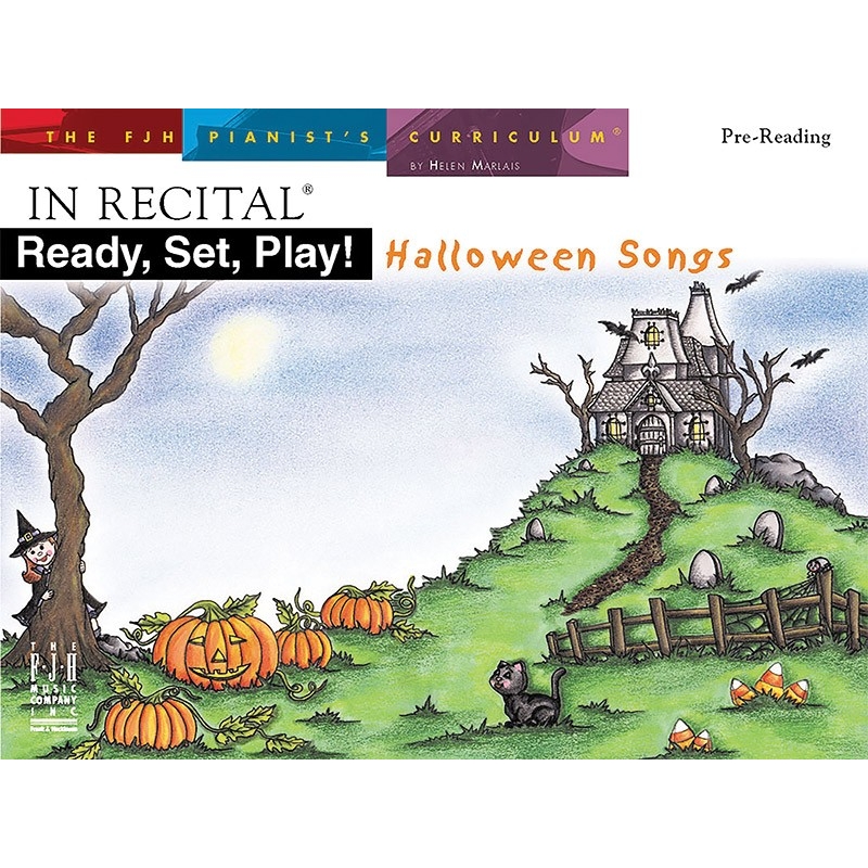 Helen Marlais - Ready Set Play Halloween Songs Piano Book