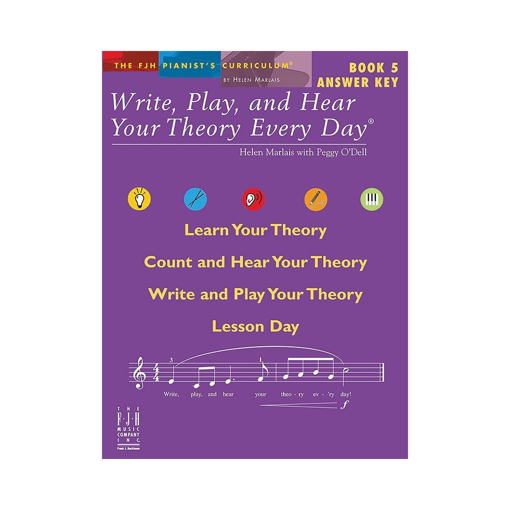 Write, Play And Hear Theory Every Day - Book 5
