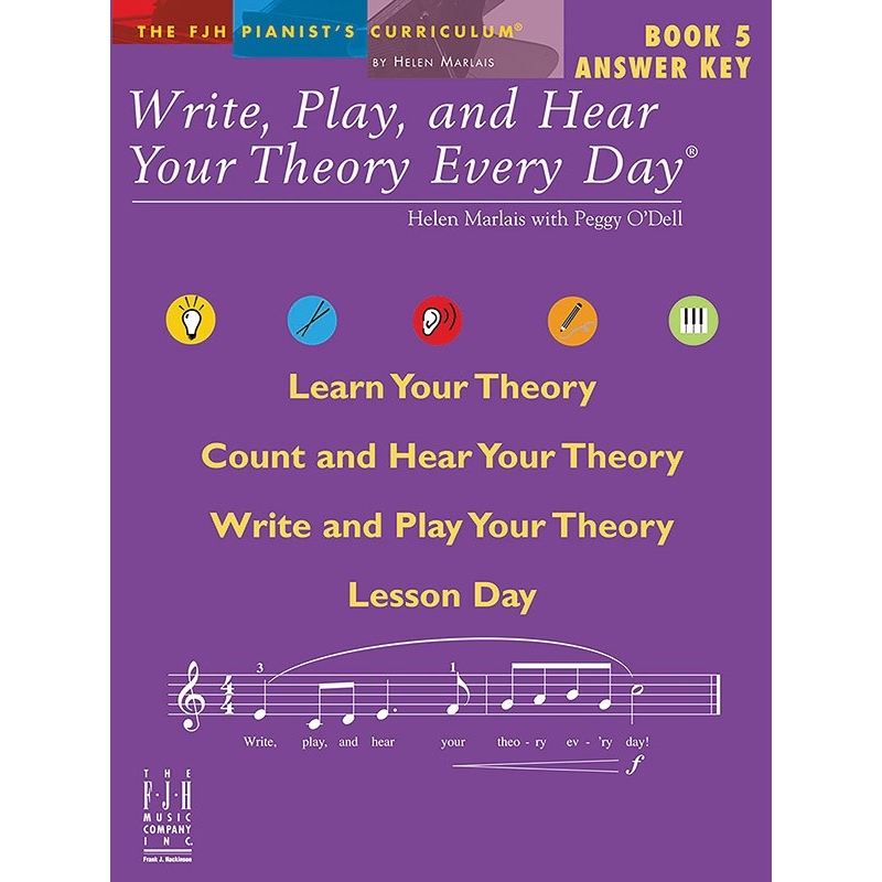 Write, Play And Hear Theory Every Day - Book 5