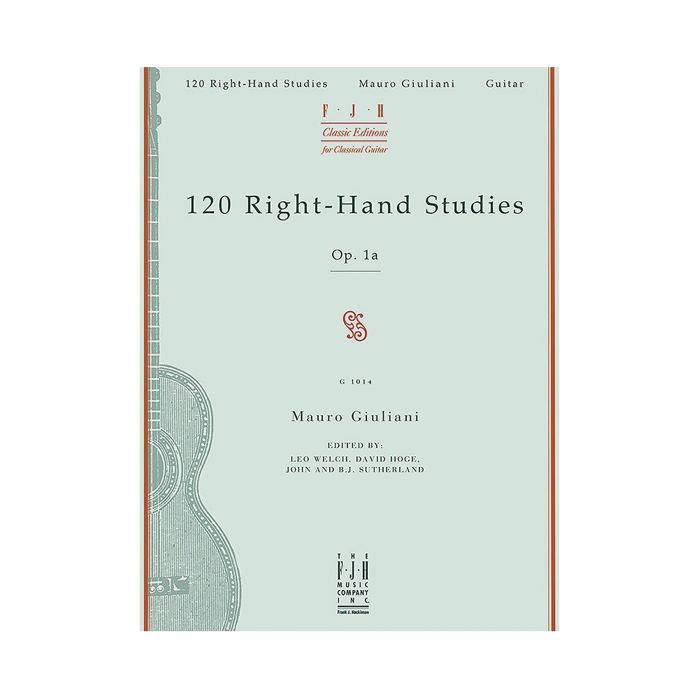 Mauro Giuliani - Right Hand Studies(120) Op.1A