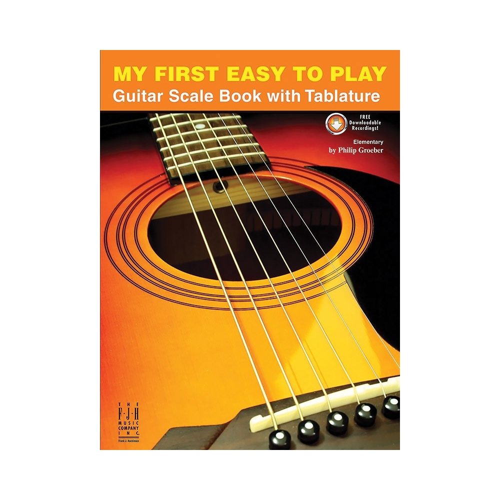 My First Easy To Play Guitar Scale Book
