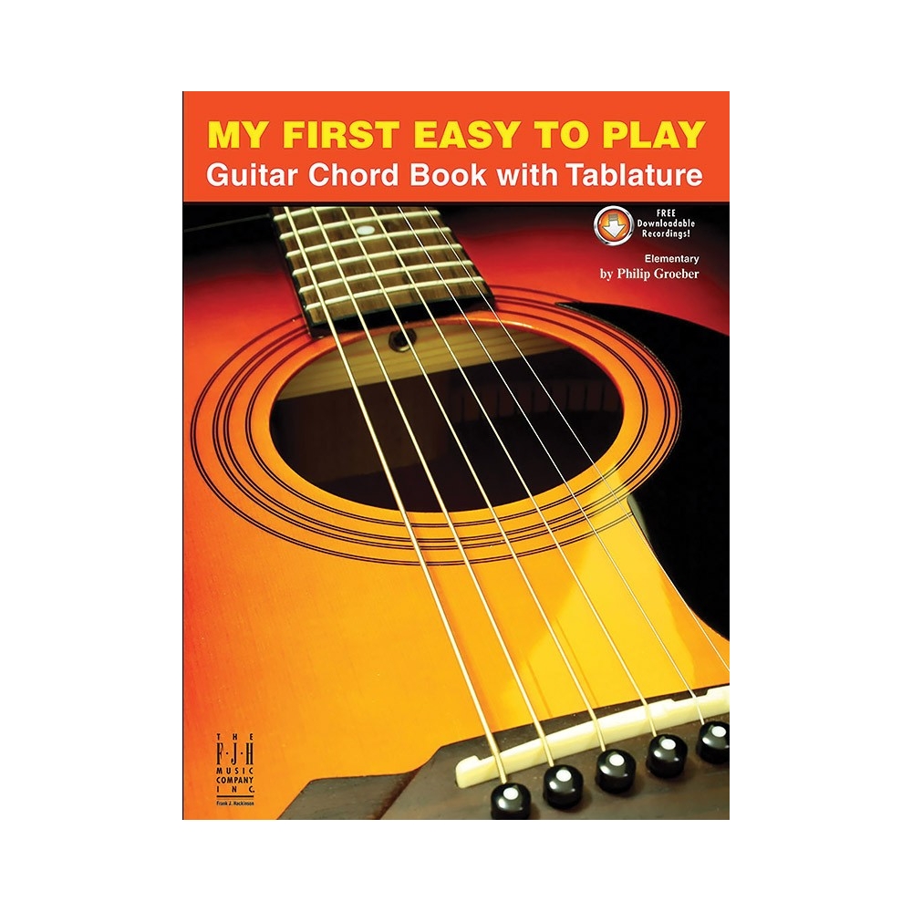 My First Easy To Play Guitar Chord Book