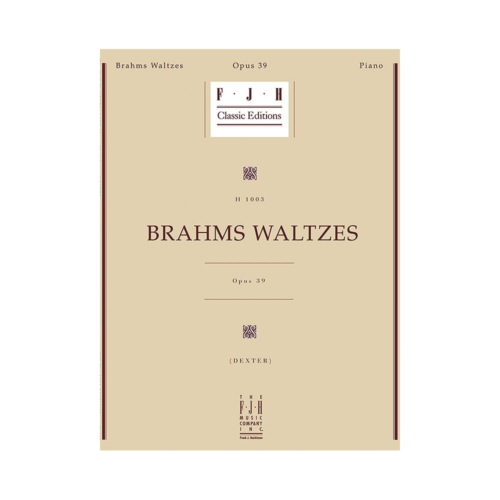 Johannes Brahms - Brahms Waltzes Op.39