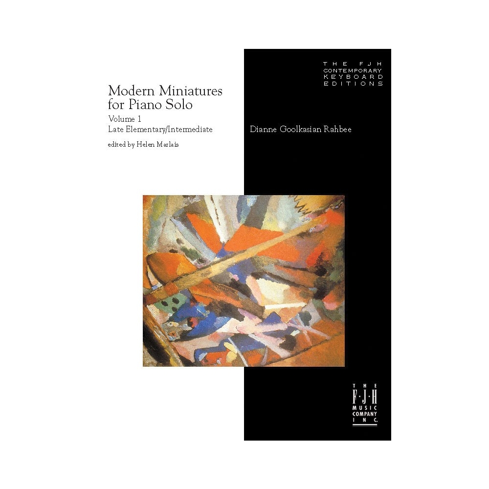 Dianne Goolkasian Rahbee - Modern Miniatures For Piano Solo - Volume 1
