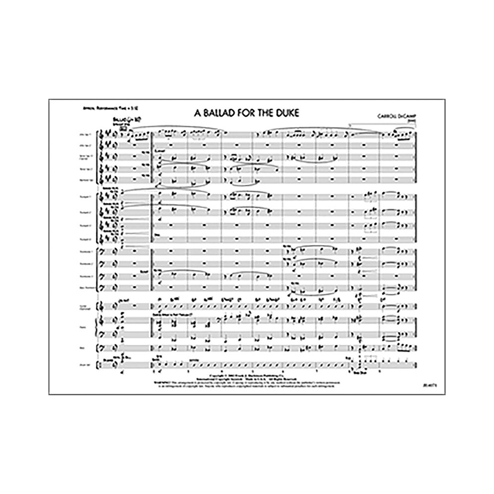 Carroll DeCamp - Ballad for the Duke, A