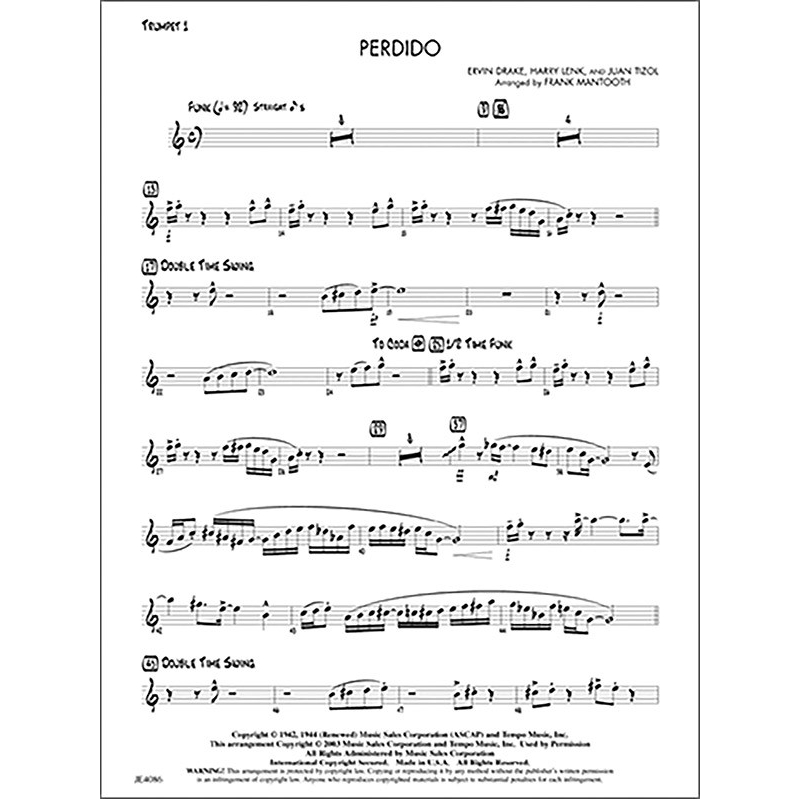 Ervin Drake / Juan Tizol - Perdido
