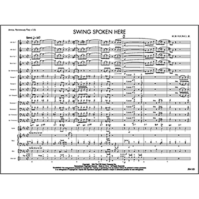 Rob Vuono Jr - Swing Spoken Here