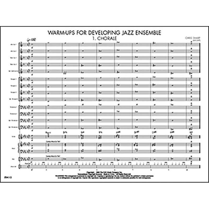 Chris Sharp - Warm-Ups for Developing Jazz Ensemble