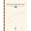 FJH Classic Manuscript Paper No. 2