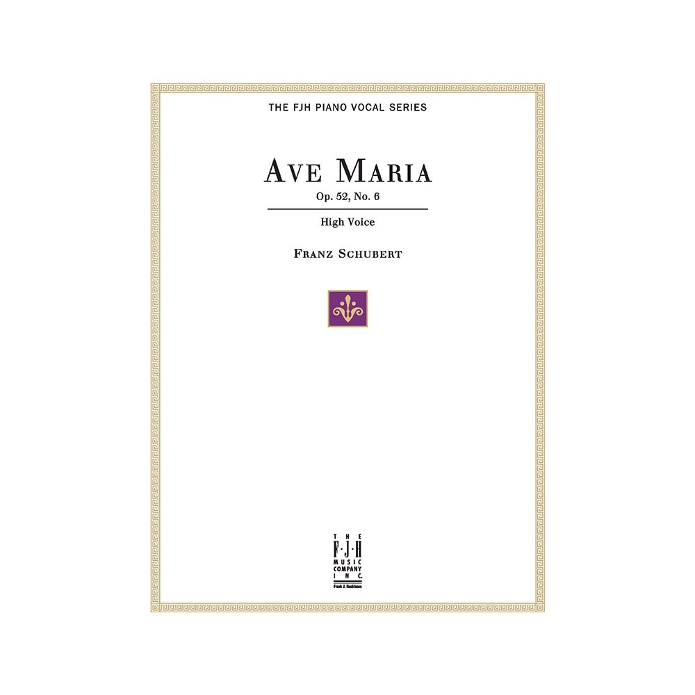 Franz Schubert - Ave Maria Op.52 No.6