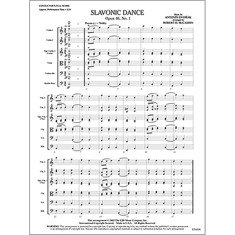 Antonín Dvořák - Slavonic Dance