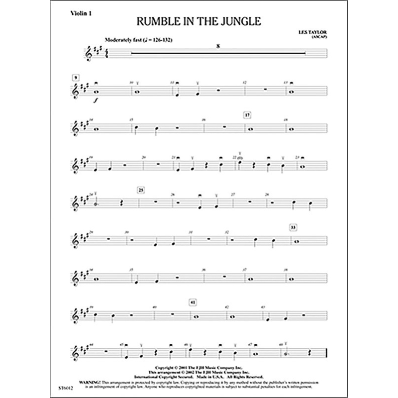 Les Taylor - Rumble in the Jungle