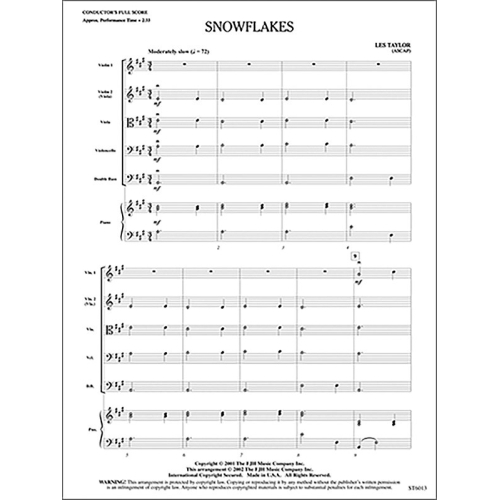 Les Taylor - Snowflakes