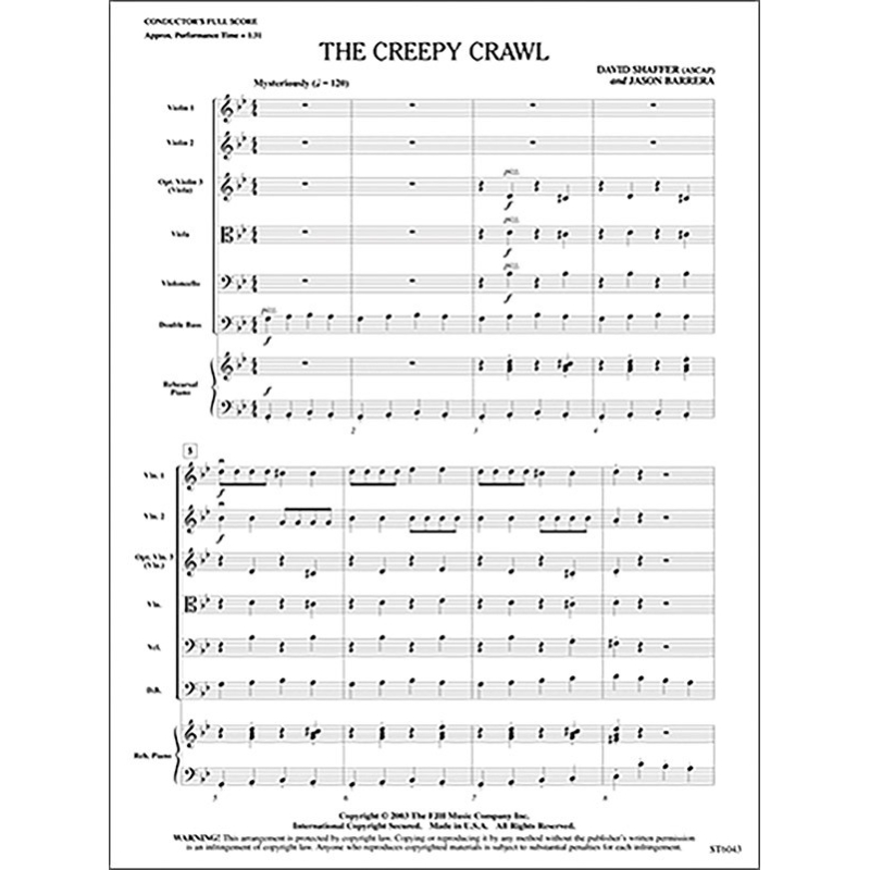 Jason Barrera / David Shaffer - The Creepy Crawl