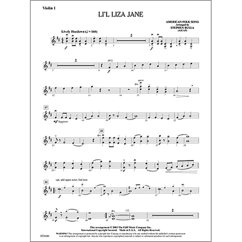 Lil Liza Jane