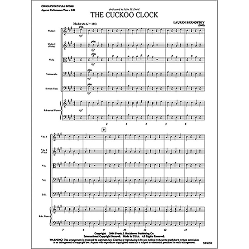 Lauren Bernofsky - The Cuckoo Clock