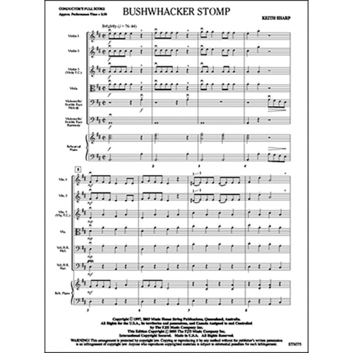 Keith Sharp - Bushwhacker Stomp