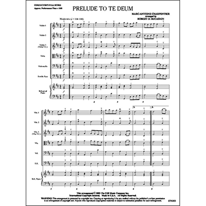 Marc-Antoine Charpentier - Prelude to Te Deum